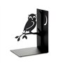 Balvi Serre-Livres Book Guard Couleur Noir Support de Livres pour étagère en Forme de Hibou Amusant p