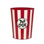 Balvi Corbeille à Papier Popcorn Couleur Rouge et Beige Les papiers simulent du Pop-Corn Métal