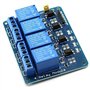 ARCELI Module de relais 4 canaux 5V avec carte d'extension de protection de coupleur optique