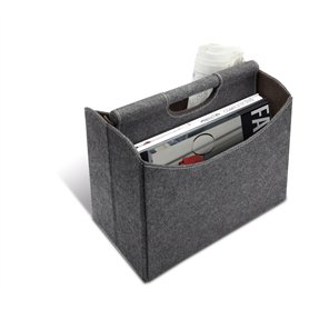 Porte-magazines et porte-journaux moderne Collecteur de magazines Collecteur de livres Corbeille d'escalier en feutre gris anthr Porte-magazines et porte-journaux moderne Collecteur de magazines Collecteur de livres Corbeille d'escalier en feutre gris anthr