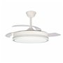 Ventilateur de Plafond CristalRecord SUPERECO RETRAC 45W MD Transparent