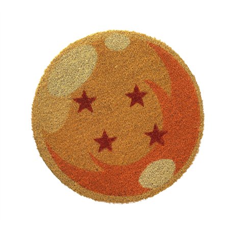 SD TOYS - Paillasson Rond 50 cm Boule 4 étoiles Dragon Ball