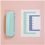 Craftelier - Perforatrice ajustable de 6 orifices pour Planners, Albums, Agendas et Carnets de Scrapbooking et Loisirs Créatifs