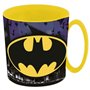 ALMACENESADAN 2108 - Tasse à micro-ondes Batman - 350 ml - Ne passe pas au lave-vaisselle - Produit en plastique - Sans BPA