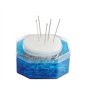 Epingle Couture nº6. Épingles de Couture 50 grammes. Épingles à Tête Plate en Acier. Épingle Droite pour couturière 35 mm