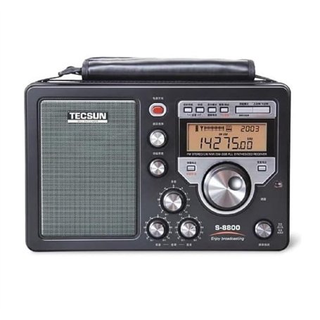 TECSUN S-8800 Récepteur Radio Multi-Conversion Am/FM/LW/SW/SSB