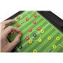 WISEPLAYERFC Tableau Tactique Football-Dossier de Tactiques Magnétique pour Entraîneurs de Football avec Poche Intégrée