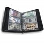 DOJA Barcelona | Album Billets De Banque Collection avec 120 Pochette | Classeur Billets Collection | Livre en Cuir PU avec Ferm
