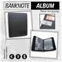 DOJA Barcelona | Album Billets De Banque Collection avec 120 Pochette | Classeur Billets Collection | Livre en Cuir PU avec Ferm