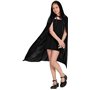 Cape Halloween Cape Noire À Capuche Pour Garçon Ou Fille Pour Costume D'Halloween. Cape De Vampire Garçon Ou Fille. Cape De Sorc