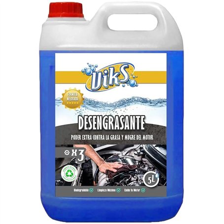 Viks | Dégraissant moteur concentré biodégradable | Nettoie et protège les moteurs et leurs pièces | Élimine la saleté accumulée