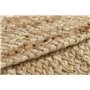 HAMID - Tapis Jute Naturel, Alhambra Tapis en Jute Couleur Naturelle, Tapis 100% Fibre de Jute, Tressé à la Main, Tapis pour Sal