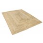 HAMID - Tapis Jute Naturel, Alhambra Tapis en Jute Couleur Naturelle, Tapis 100% Fibre de Jute, Tressé à la Main, Tapis pour Sal