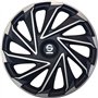 Sparco Enjoliveurs Varese - 15-pouces - Argent/Noir - Set de 4 pièces