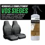EQM - ECO-113 - Nettoyant Sièges Textile et Alcantara de Voiture - 500 ML - Tissu, Cuir et Alcantara - Élimine les taches et les