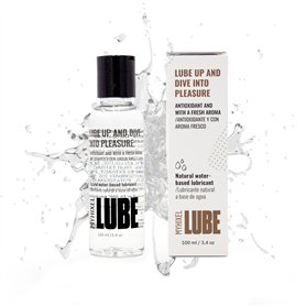 MYHIXEL Lubrifiant Intime à Base d'Eau - Parfum Citronné - Lubrifiant Sexuel Couple à Base d'Eau - Antioxydant et Naturel sans C