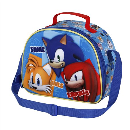 Sonic The Hedgehog - SEGA Sega-Sonic Trio-Sac à Goûter 3D