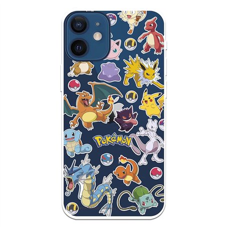 Coque officielle Pokémon Pokémon et Poké Ball pour iPhone 12 Mini - Choisissez le motif que vous aimez pour votre iPhone 12 Mini