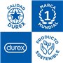 Durex 40024 Préservatifs Mutual Climax Boîte de 12 Transparent