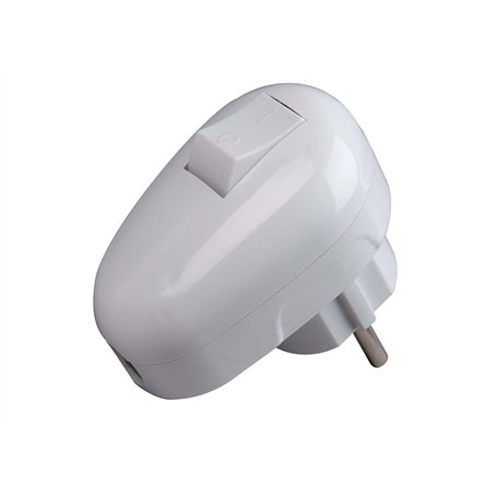 Prise avec interrupteur 250 V 16 A - Idéal pour contrôler l'énergie des appareils électriques et améliorer la sécurité à la mais