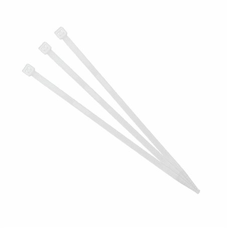 Lot de 100 serre-câbles en nylon transparent 2