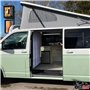 OMAC Rideaux De Séparation de Cabine Compatible avec Fiat Ducato H3 Gris Tissu
