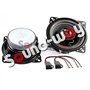 Sound-way Enceintes 2 Voies Haut-Parleur 10 cm pour Ford KA/Citroen Nemo
