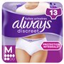 Culottes Pour Fuites Urinaires Always Discreet Femmes Normal