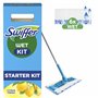 Swiffer Balai Lingettes Imprégnées pour Parquet avec Action de Brossage