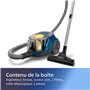 Philips Série 2000 Aspirateur Sans Sac - 850 W Avec Filtre à Air Super Clean et Brosse Multi-Usage (XB2125/09)