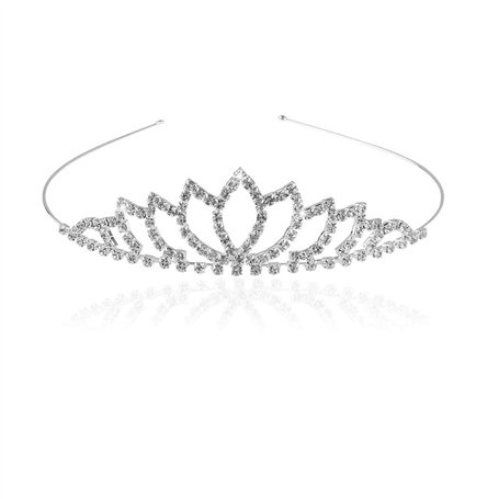 Serre-tête Couronne Diadème Princesse en Strass