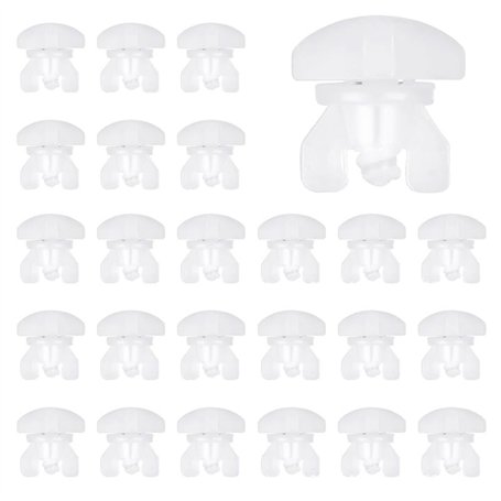 ShanBye 24 PCS Arrêts de Tringle à Rideau