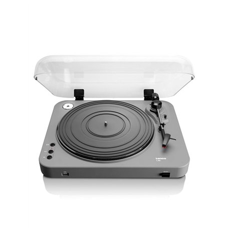 Lenco L-85 Platine Vinyle avec encodeur USB Direct - préamplificateur - Entrée USB - MMC - Track Splitting - Commande à Courroie