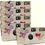 5 x PHOTO PORST appareils photo jetables pour 27 photos avec flash