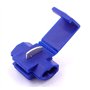 10x Cosse Electrique Connecteur Rapide Bleu - Raccords Auto-Dénudants (Dérivations) - Cosses Electriques (Pour fils jusqu'à 1.1m
