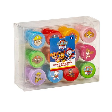 Set de tampons auto-encreurs dans différents motifs Paw Patrol de Chase