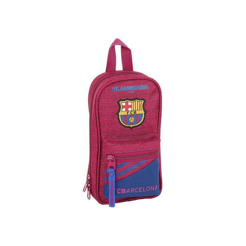 Plumier sac à dos F.C. Barcelona 12 x 23 x 5 cm (33 Pièces)