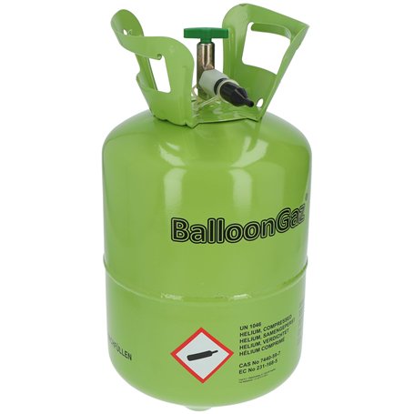 Folat 25202 Réservoir d'hélium pour 30 ballons Vert