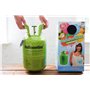 Folat 25202 Réservoir d'hélium pour 30 ballons Vert
