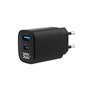 Chargeur mural GEMBIRD TA-UC-PDQC30LCD-BK-01 Noir 30 W