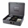 PAVO 8014408 12 pouces Cash Boite avec Combination Lock - Foncé Gris