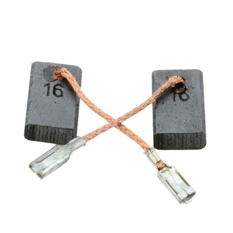 Balais de Charbon pour BOSCH GWS 7-125 meuleuse - 5x10x16mm - 2.0x3.9x6.3'' - Avec arrêt automatique