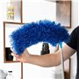 WISCHOX Premium Télescopique Plumeau | Microfibre Lavable | Tige télescopique Extra Longue 40-280 cm | Enlève-Toile d'araignée |