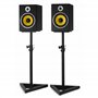 Vonyx Set de 2 Pieds d'Enceintes de Monitoring Réglables