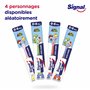 Signal Brosse à Dents Mario Kids 0-6 Ans Extra-Souple x3