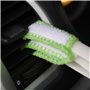 Brosse de Nettoyage, 2 pièces, pour Store de Fenêtre et Ventilation de Voiture, avec Manchon en Microfibre, Nettoyage pour Store