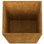 Jardinière 32x27,5x75 cm acier corten