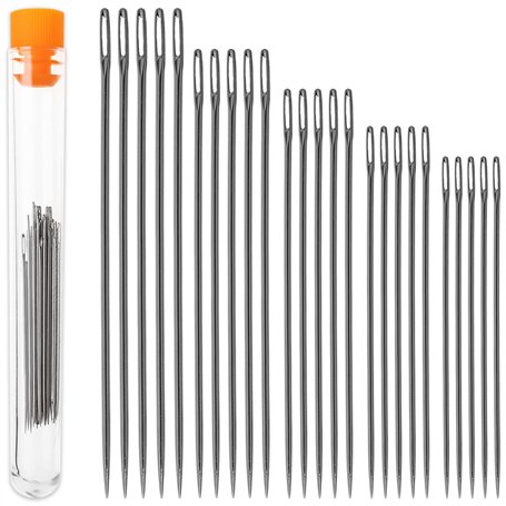 Aiguilles à coudre en pointe avec chas amélioré