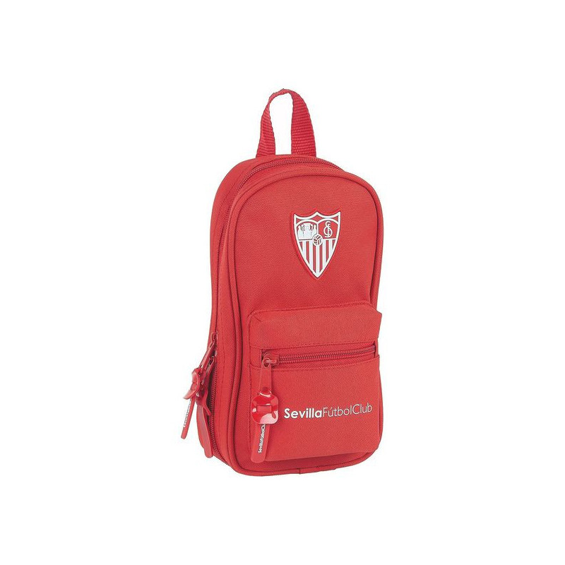 Plumier sac à dos Sevilla Fútbol Club M747 Rouge 12 x 23 x 5 cm (33 Pièces)