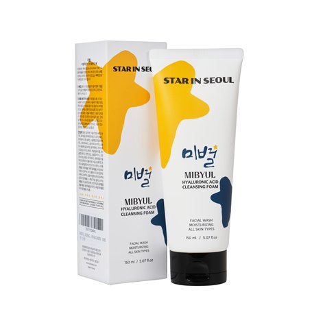[STAR IN SEOUL] MIBYUL MOUSSE NETTOYANTE À L'ACIDE HYALURONIQUE